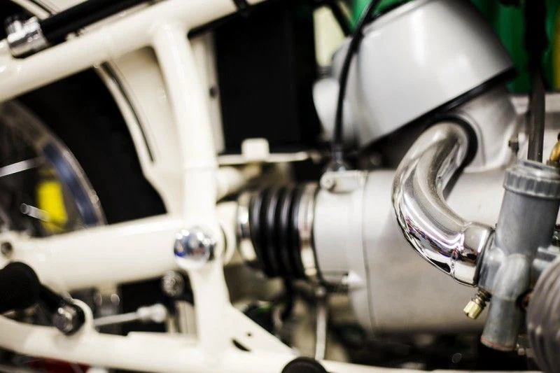 Φωτογραφία 13 από την ιστορική συλλογή μοτοσυκλετών Papoutsas Frames